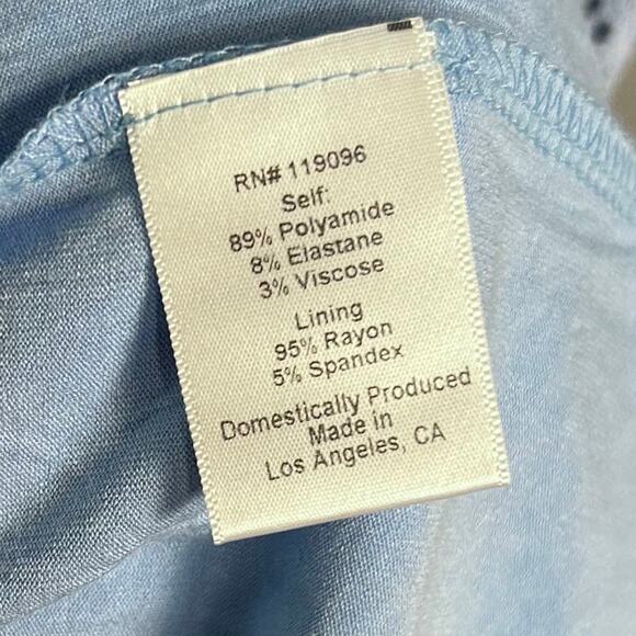 NightCap Clothing Dress Small Lace Cottagecore Off The Shoulder Blue DRAMATIC - Picture 11 of 11